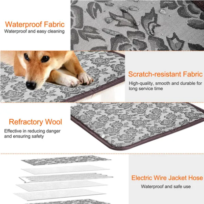 Couverture imperméable réglable pour animaux — chaude et confortable