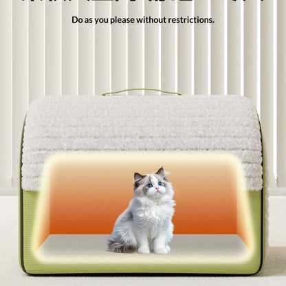 Cama refugio para todas las estaciones — confort premium