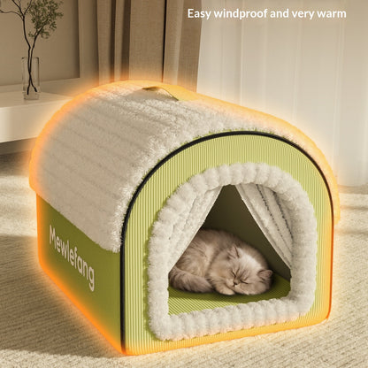 Cama refugio para todas las estaciones — confort premium
