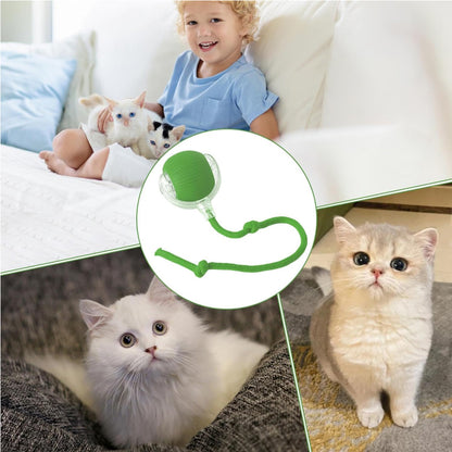Bola rodante interactiva para gato