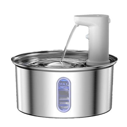Fontaine ronde inox automática para gato