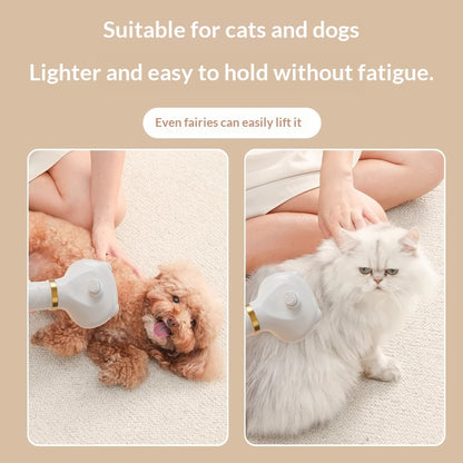 Secador eléctrico compacto para grooming de mascotas