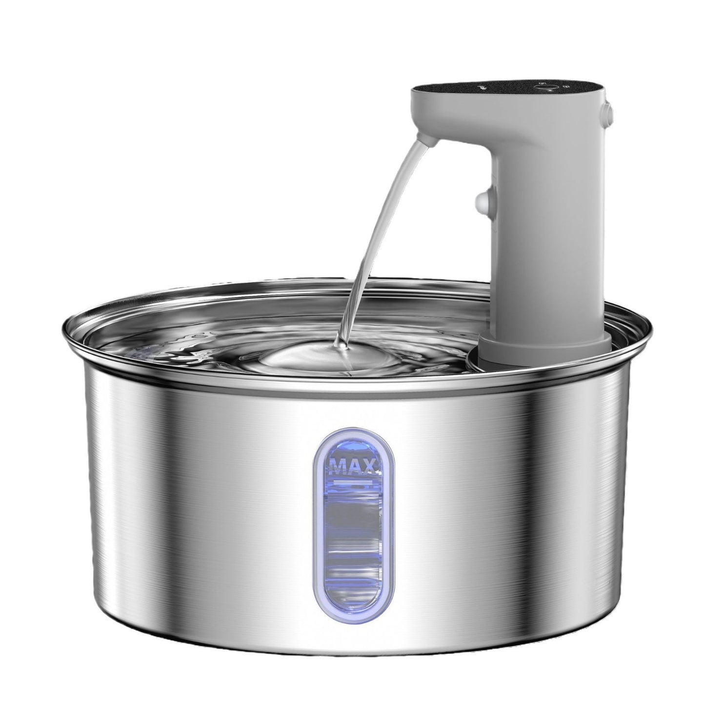 Fontaine ronde inox automática para gato