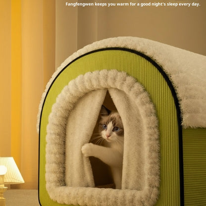 Cama refugio para todas las estaciones — confort premium