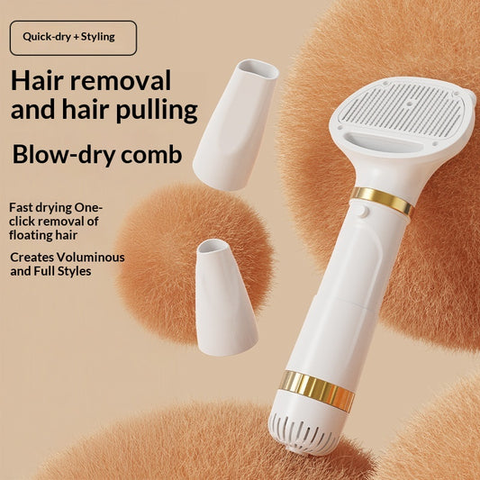 Secador eléctrico compacto para grooming de mascotas