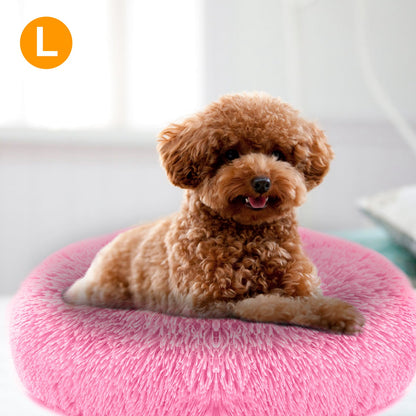 Cama de forro polar suave para perro y gato — nido acogedor