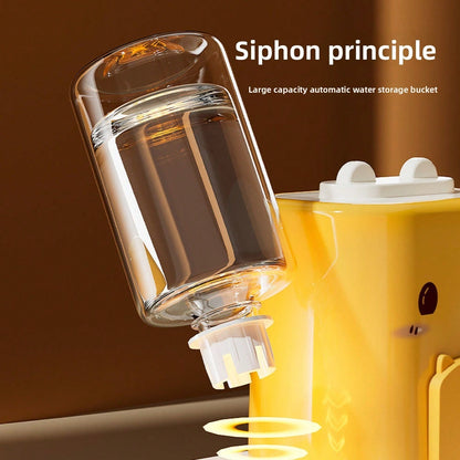 Fontaine et distributeur 2-en-1 pour chat et chien — 2,3 L automatique