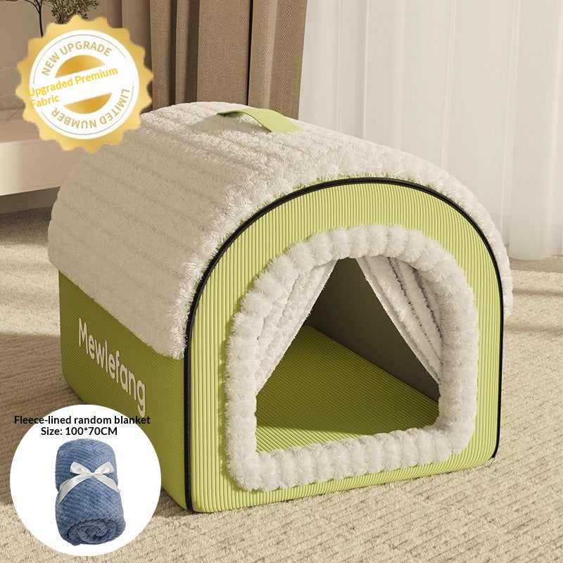 Cama refugio para todas las estaciones — confort premium