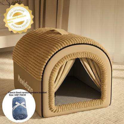 Cama refugio para todas las estaciones — confort premium