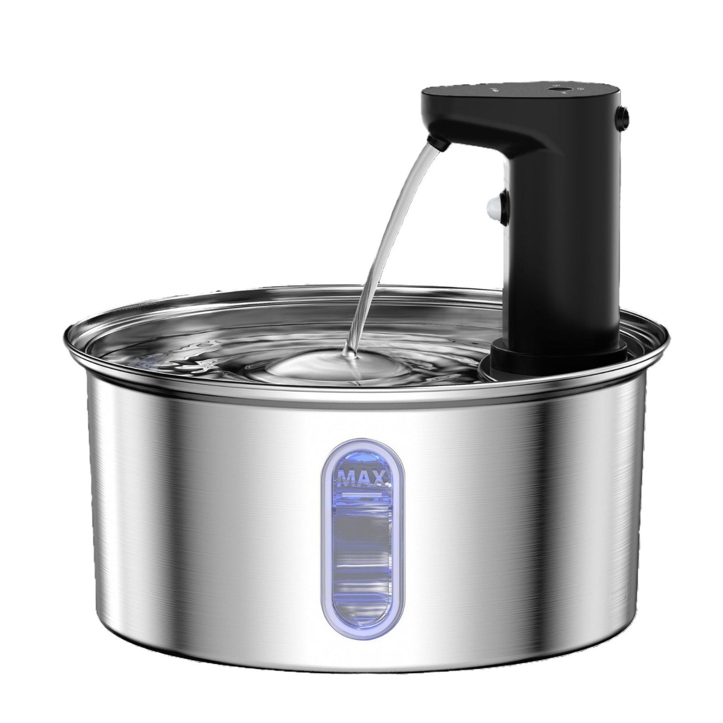 Fontaine ronde inox automática para gato