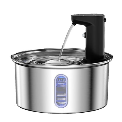 Fontaine ronde inox automática para gato